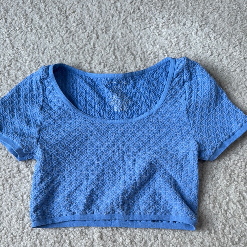 Free people stretchy baby tee